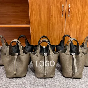 Classic Fashion Women's Bucket Bag P18/22 Multi Color Optional Customized Luxury Handbag