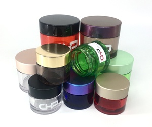 Frasco de PETG Verde Reciclable de 50 ml con Tapa de Rosca Plateada de Plástico de 5 mm de Grosor, Logotipo Personalizado para Crema Contorno de Ojos - Product Image 5