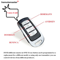 Multifréquence 280-868MHz Duplicateur de télécommande universel pour porte de garage Clone 433.92MHz 433.42MHz Transmetteur porte-clés pour porte