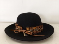 Bande de chapeau en plumes de coq naturelles, ruban de couture, frange pour hommes et femmes, chapeau de cowboy, fedora, accessoire de coiffure