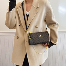 Sac à main <span class=keywords><strong>carré</strong></span> en PU imprimé rétro haut de gamme pour femme, nouvelle collection 2026, avec fermeture éclair et double bandoulière réglable.624 - Product Image 4