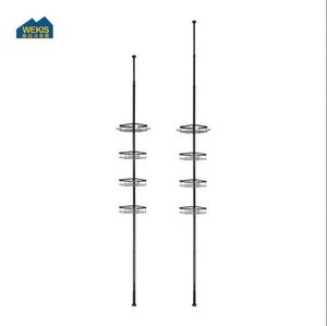 WEKIS - Organizador de Ducha Moderno de 4 Niveles, Resistente al Óxido, con Adhesivo para Montaje en Pared, para Almacenamiento en el Baño - Product Image 2