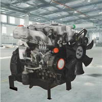 Moteur diesel 4 cylindres YN27 2,7 L 4 temps Euro 3 pour camion léger, tracteur, chargeuse sur pneus, générateur, roulement inclus. Pompe à moteur haute performance