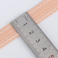 Bande d'eau de haute qualité antidérapant doux brillant Polyester sous-vêtements Jacquard élastique sous-vêtements palmés bandoulière