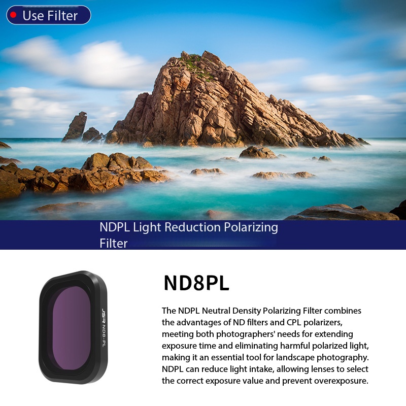 ND8PL Polarized Filter