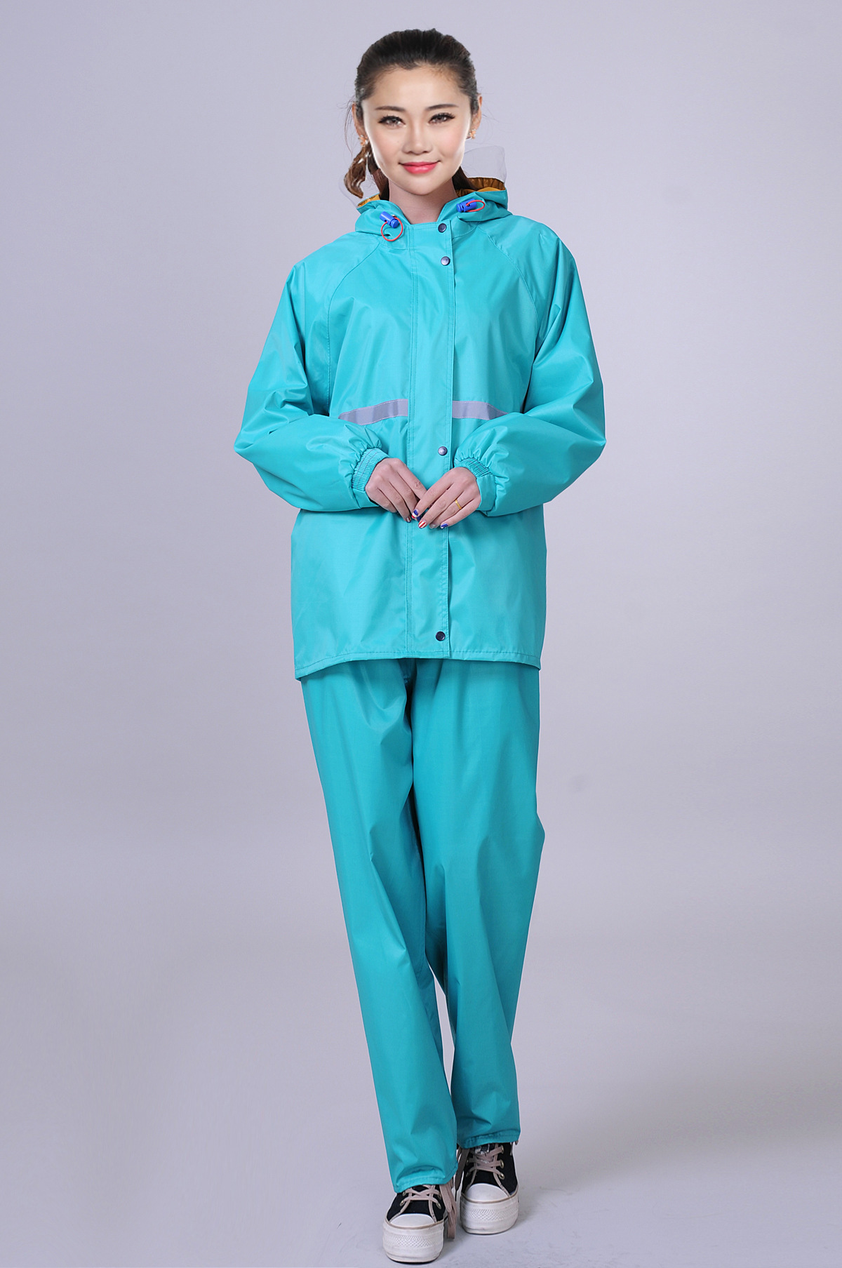 Bord simple monocouche bleu