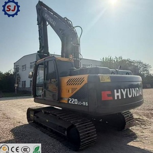 En Stock, Excavadora Usada HYUNDAI 220LC-9S 215 225 con Certificación CE, Cargadora Hidráulica de Orugas de 22T, Equipo de Construcción - Product Image 2