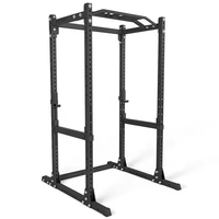Jaula de Sentadillas Comercial de Alta Resistencia, Equipo de Entrenamiento de Fuerza Ajustable para Gimnasio en Casa y Centro de Fitness