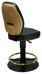 Ración de base dorada sucesora con función ajustable, silla para máquina tragamonedas, muebles de casino, diseño de lujo americano - Product Image 3