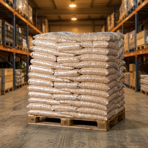 Granulés de bois dur A1&2 disponibles, sacs de 15 kg, briquettes de charbon blanc de 6-8 mm pour barbecue en promotion - Product Image 3