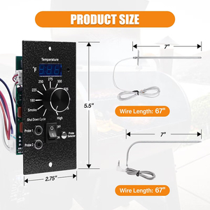<span class=keywords><strong>Digital</strong></span> CHURRASCO Fumante Substituição Kit Universal Pellet Grill Termostato Controlador <span class=keywords><strong>PID</strong></span> Board para Traeger Elétrica Pellet Grills - Product Image 6