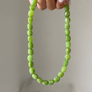 <span class=keywords><strong>Con</strong></span> la forma della serie <span class=keywords><strong>acquamarina</strong></span> <span class=keywords><strong>collana</strong></span> di perline in zaffiro di agata rossa - Product Image 6