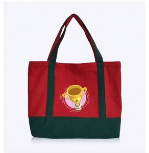 Canvas Shoulder <b>Tote</b> <b>Bag</b> for Women Zipper Closure with Inner Pocket for Work Beach <b>Lunch</b> Travel Shopping Grocery - Product Image 3