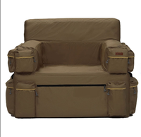 Chaise de canapé gonflable Tpu anti-rayures et festival de musique résistant à l'usure élégant pour le camping en plein air et la danse