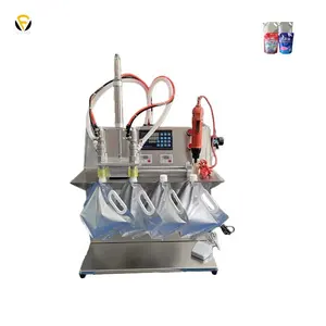 FillinMachine 2 stand up bag filling machine Semi-automatic filling machine Oil-consuming filling machine accurate and efficient