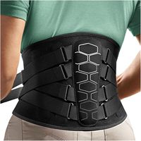 Ceinture de soutien lombaire Aofit robuste et respirante pour le travail, la construction, la musculation et la prévention des blessures du bas du dos