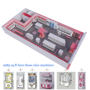 Combinazione di un distributore automatico di peluche premium e giochi a gettoni popolari per un'entrobisognosa fonte di intrattenimento e clienti soddisfatti che ritornano. - Product Image 6