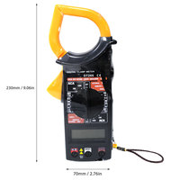 DT266 Digital LCD Measuring Count Meter AC DC Current Voltage Tester Clamp Multimeter Digital Clamp Meter