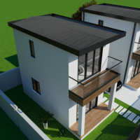 Maisons préfabriquées modulaires de luxe modernes à 2 étages, bâtiments en acier léger préfabriqués, villa, structure de maison, maison