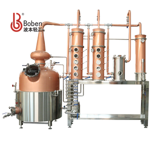 Boben 500L/700L/1000L máquina <span class=keywords><strong>de</strong></span> destilación <span class=keywords><strong>de</strong></span> cobre columna <span class=keywords><strong>de</strong></span> planta directa todavía Gin Pot todavía bebida <span class=keywords><strong>vino</strong></span> Equipo certificado CE - Product Image 2