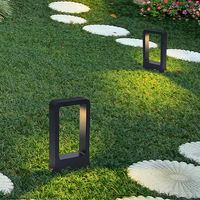 Décoration Offre Spéciale Lampes de jardin solaires étanches Éclairage de voie Borne lumineuse LED Lampe de pelouse extérieure