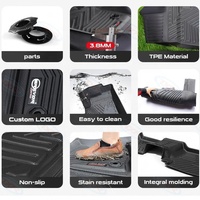 Tapis de sol de voiture TPE, produit pour véhicules, vente en gros, accessoires intérieurs tout temps TXR, revêtement de tapis pour Nissan Patrol Y63 2025-