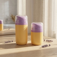 Botellas de Bomba Sin Aire de PP Vacías al por Mayor, 30ml 50ml 100ml, Envases Cosméticos al Vacío para Lociones, Botellas OEM Serigrafiadas