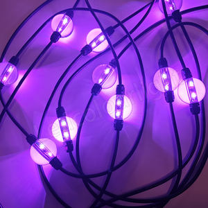 La <span class=keywords><strong>mejor</strong></span> calidad al por mayor DMX 3D Ball Light String Clear Cover Led Light para Bar/KTV Decoración - Product Image 5