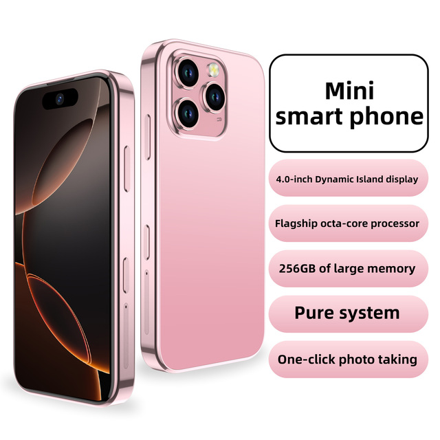 OEM Factory 4-Inch 17 Mini Android Smartphone 4GB+64GB MTK Octa Core HD Display Dual SIM CDMA Spanish French Unlocked Mobile