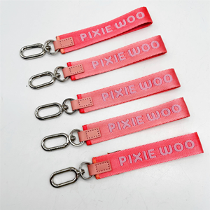 Cordones de muñeca anchos impresos con logotipo personalizado: ideales para promociones y regalos, hechos de cuero, poliéster y nailon - Product Image 6