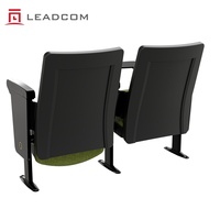 Siège de salle de conférence moderne LEADCOM SEATING LS-13601-301 avec tablette d'écriture, pour salles de cours, auditoriums et espaces éducatifs