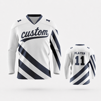 Maillot de hockey sur glace personnalisé par sublimation pour les équipes de hockey jeunes et adultes, pour les compétitions et les matchs, vente en gros et commandes d'équipes