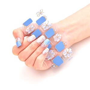 Kit de Décoration <span class=keywords><strong>Ongles</strong></span> 3D DIY Paillettes Style Doux OEM ODM Autocollants Complètement Adhésifs Sans <span class=keywords><strong>Gel</strong></span> Toxique - Product Image 5