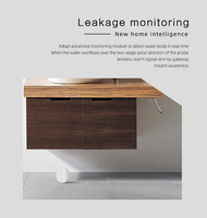 Tuya capteur de fuite d'eau maison intelligente ZigBee contrôleur de capteur d'eau étanche Smart Life Protection de sécurité contrôle de l'application à distance