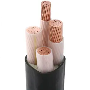 Cable de alimentación forrado de PVC, 0,6/1kV, YJV, 4x120 + 1x70, aislado, reticulado, 45mm, 60mm, 160mm