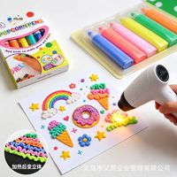 Stylo à bulles en argile 3D le plus vendu, impression 3D, graffiti à bulles, dessin DIY pour enfants, effet pop-corn extensible