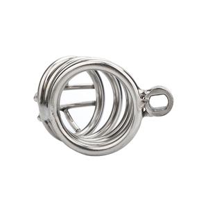 Dispositivo de Castidad Masculino de Acero Inoxidable, Jaula <span class=keywords><strong>para</strong></span> Pene, Bondage, Candado, Juguetes Sexuales <span class=keywords><strong>para</strong></span> Hombres - Product Image 4