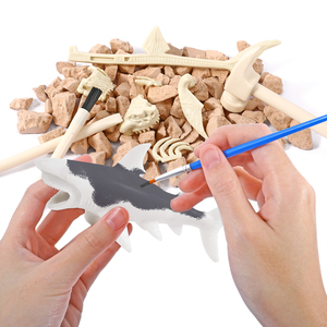Piano pomme de terre 2024 nouveau <span class=keywords><strong>requin</strong></span> explorer jouets <span class=keywords><strong>requin</strong></span> fossiles creuser kit jouets <span class=keywords><strong>requin</strong></span> peinture jouets pour enfants - Product Image 3