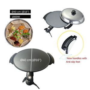 Machine à Injera Éthiopienne de 40 cm en Argile Électrique Mogogo Injera Maker Europe Grill Électrique Mitad Mogogo pour Cuisiner l'Injera - Product Image 6
