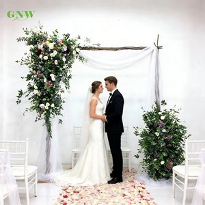 GNW Idée <span class=keywords><strong>de</strong></span> nouveaux produits Ensemble décoratif artificiel d'excellente qualité Arche <span class=keywords><strong>de</strong></span> <span class=keywords><strong>mariage</strong></span> Arche en bois pour décorations <span class=keywords><strong>de</strong></span> <span class=keywords><strong>mariage</strong></span> - Product Image 1