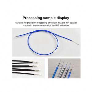 SR9800 certification CE machine de découpe et de dénudage de fil de câble coaxial coaxial concentrique entièrement automatique - Product Image 5