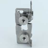 Loquet rotatif en acier inoxydable résistant aux vibrations, loquet de porte dissimulé durable pour bus et véhicules spécialisés