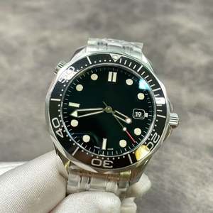 Montre mécanique de haute qualité avec bracelet en acier inoxydable, montre décontractée et professionnelle avec aiguilles, style sportif Omegaes - Product Image 4