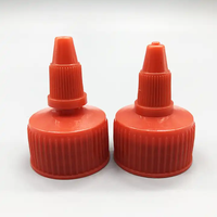 18mm 20mm 24mm 28mm Bouteille en plastique Twist Buse Cap Neck Finish Traitement Spout Cap pour Hair Dye Squeeze Bottle
