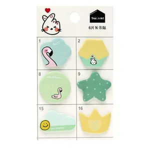 High quality promotion Lovely kawaii writing cute paper memo sticky note set