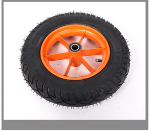 wholesale 8in inflatable rubber <b>replacement</b> <b>wheel</b> industrial hand truck cargo transport wheelbarrow tire - Product Image 4