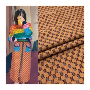 75D sợi nhuộm GG Jacquard vải thổ cẩm Jacquard vải sang trọng cho Ăn mặc