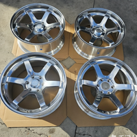 Velg Krom Mewah Ringan Laris Manis Custom 18 5x114.3 Deep Concave Forged Alloy Wheel Rim 5x120 5x100 untuk Subaru WRX GTR
