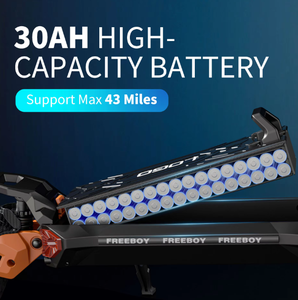 Scooter Plegable Doble de 3000w, Impermeable, Batería de 60v 30ah, Alcance de 90km, Velocidad de 80km/h, Carga de 200kg, Llantas de 11 Pulgadas, Frenos de Disco, Qn009 - Product Image 6