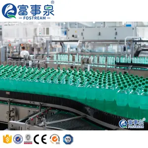 Full Automatic Plastic PET Small Bottle Flavour Drinks Flavor Vitamin Water Filling Processing Bottling Machine